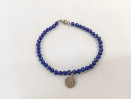 Tiffany & Co. SV925 Return to Lapis Lazuli Bracelet/Bangle