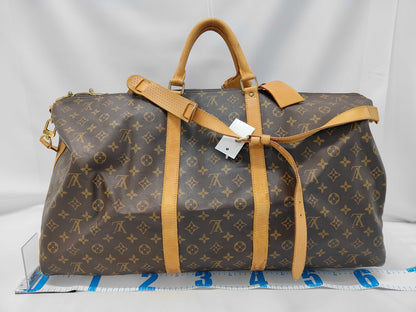 LOUIS VUITTON Monogram M41412 Keepall Bandouliere 60 Boston Bag