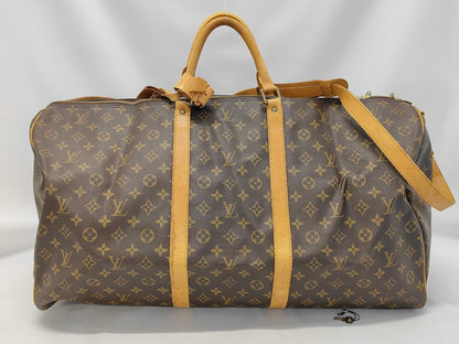 LOUIS VUITTON Monogram M41412 Keepall Bandouliere 60 Boston Bag