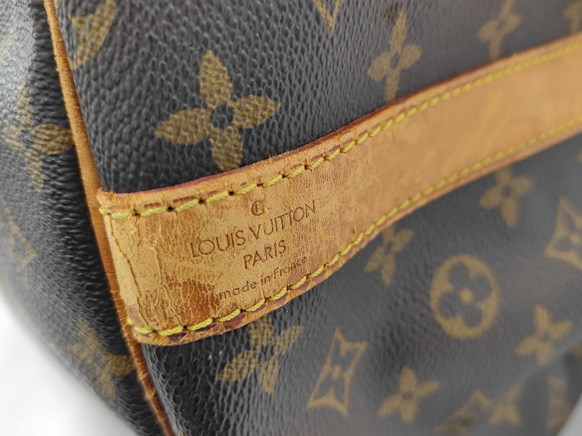 LOUIS VUITTON Monogram M41412 Keepall Bandouliere 60 Boston Bag