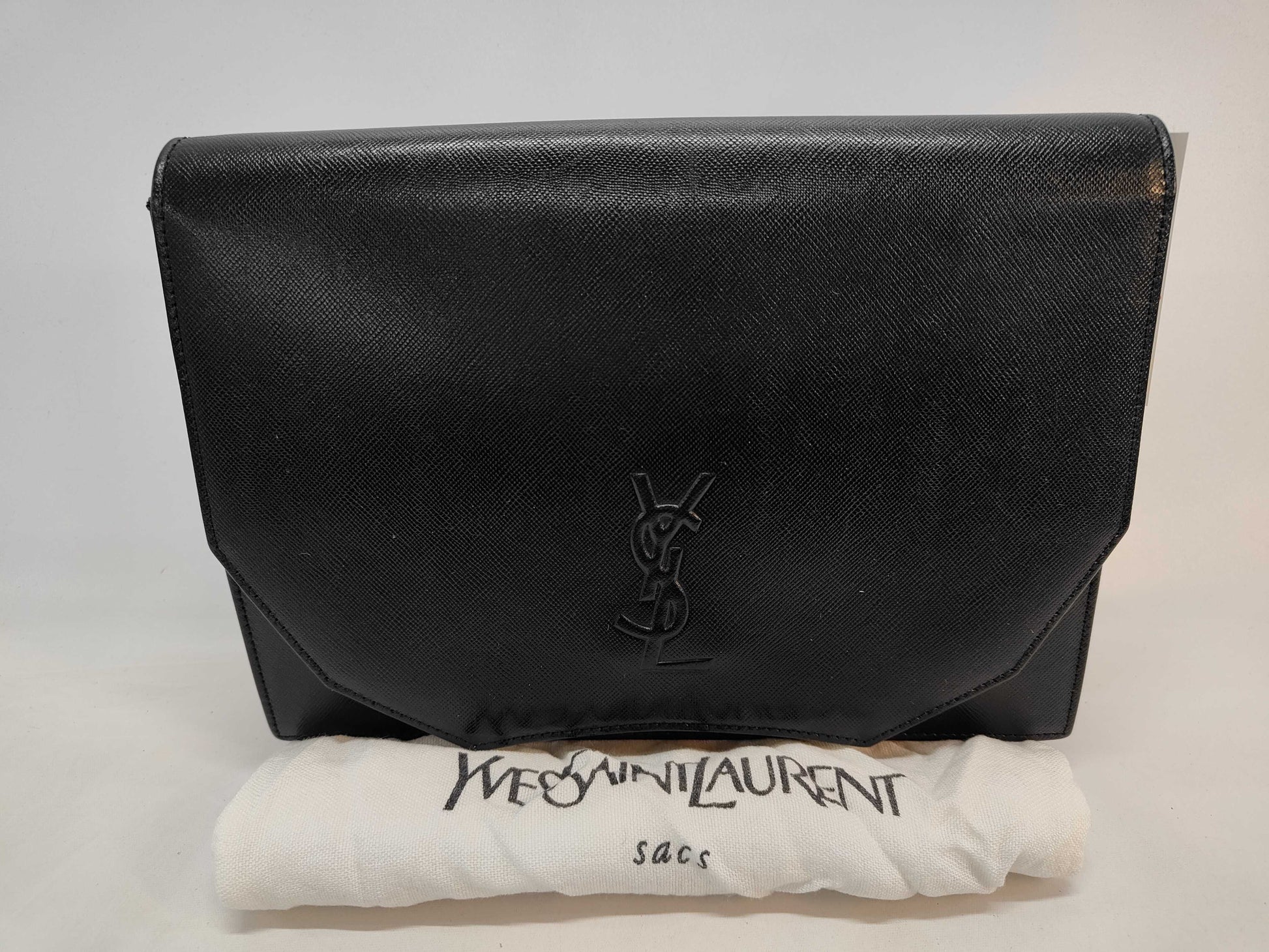 Yves Saint Laurent Leather Clutch Bag