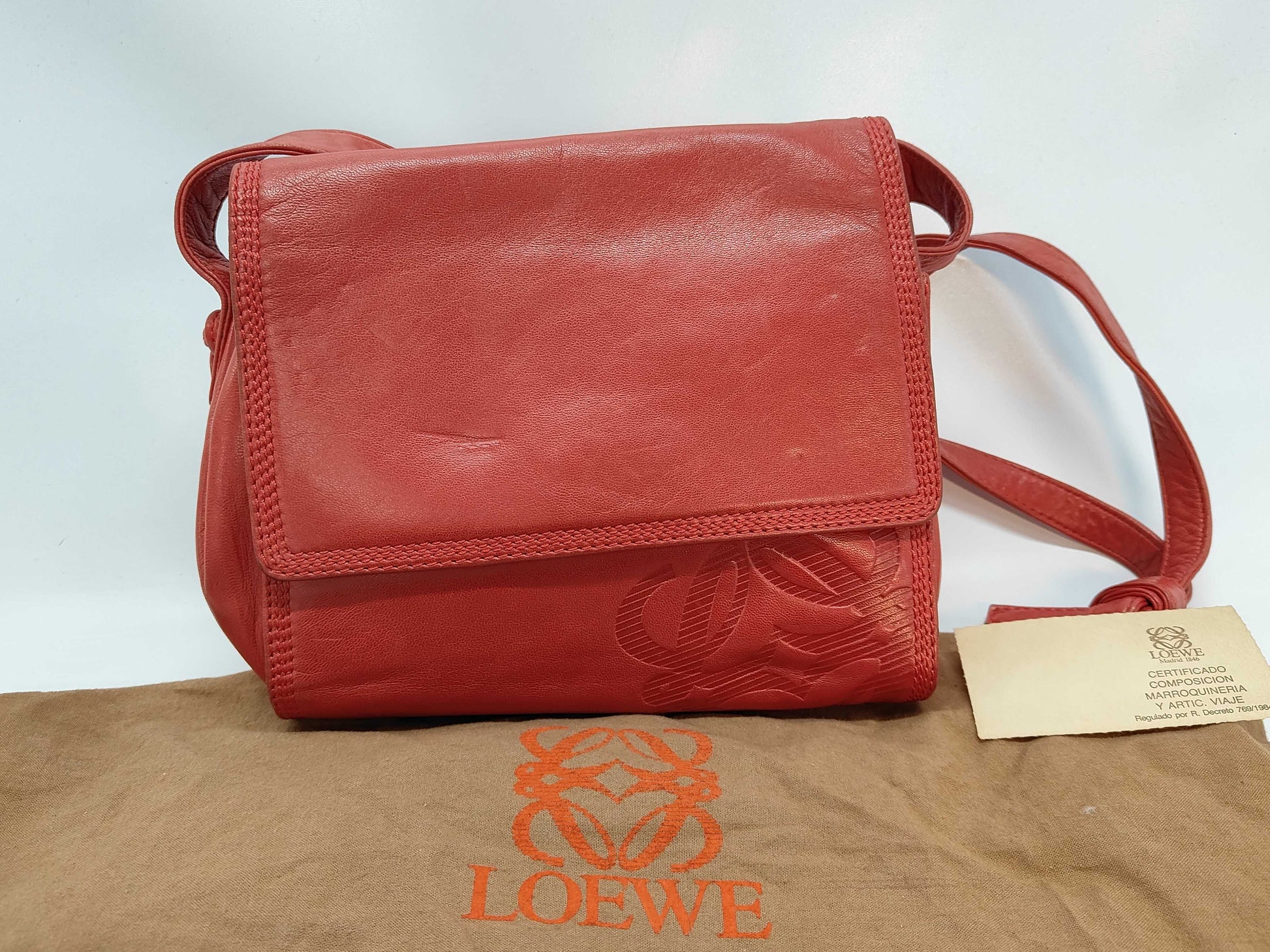 LOEWE Leather Shoulder Bag