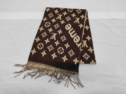 LOUIS VUITTON Vuitton x Supreme Scarf Scarf