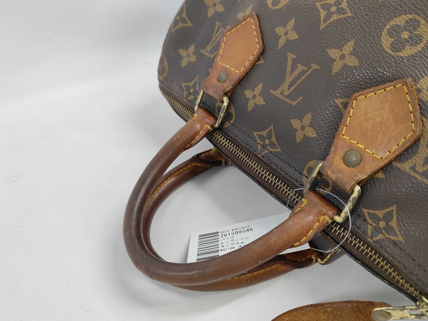 LOUIS VUITTON Monogram M41109 Speedy 25 Boston Bag