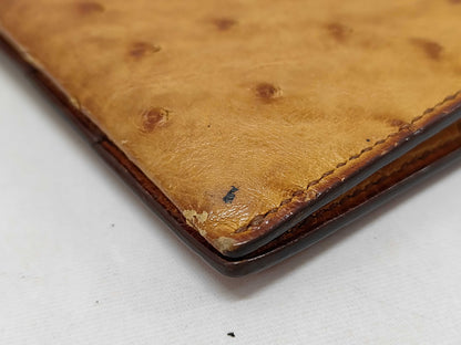 HERMES Ostrich Bearn Wallet