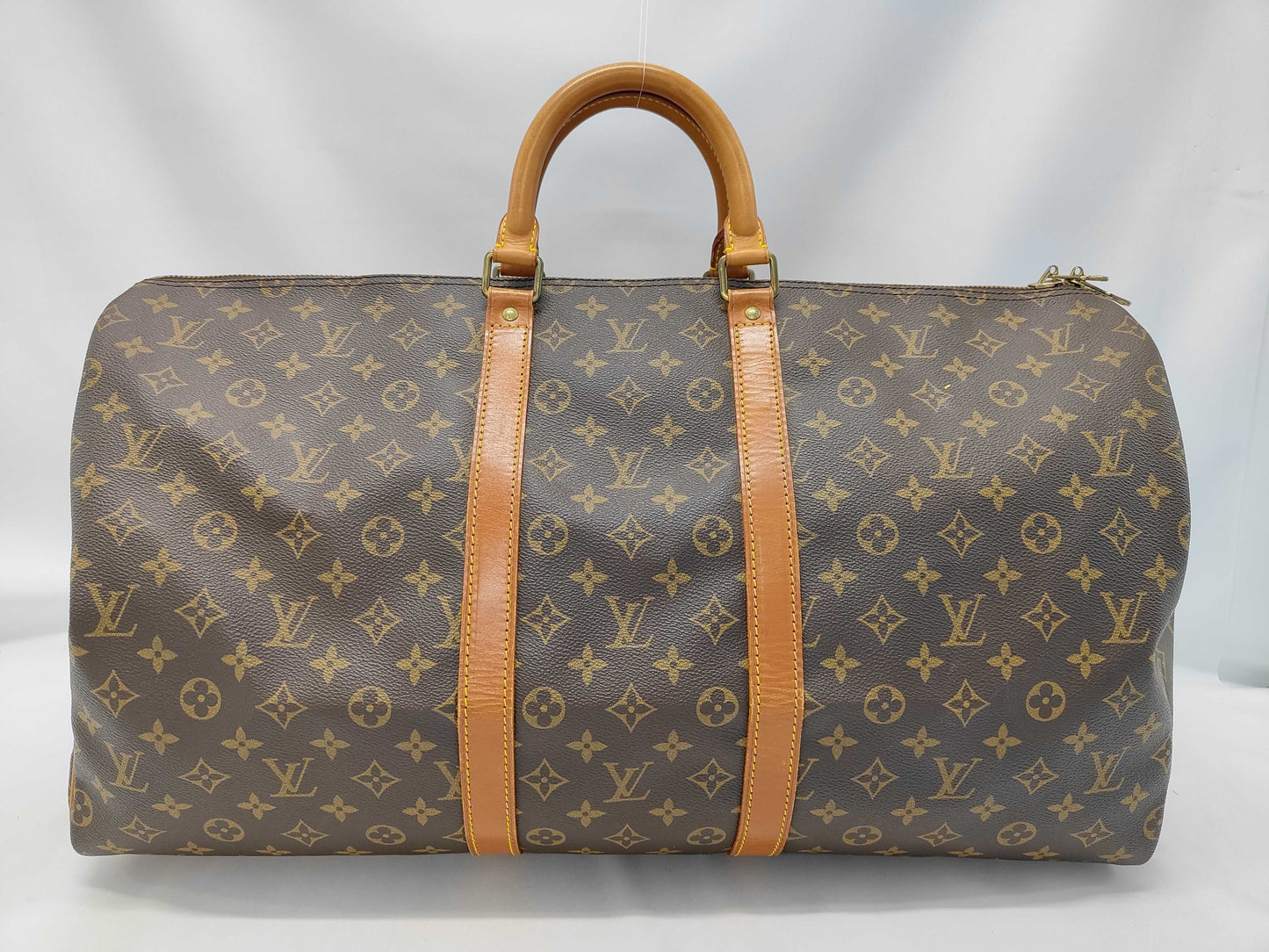 LOUIS VUITTON Monogram M41414 Keepall Bandouliere 55 Boston Bag