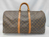 LOUIS VUITTON Monogram M41414 Keepall Bandouliere 55 Boston Bag