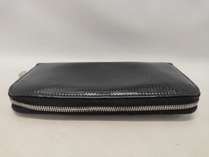 Cartier Happy Birthday Round Zip Long Wallet Black Wallet
