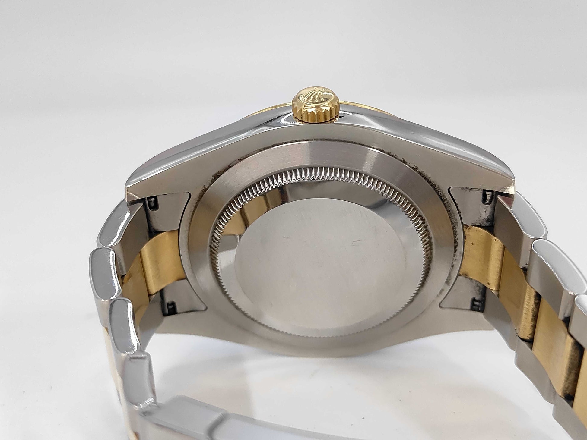 ROLEX 116333 4F66Q789 Champagne Dial Oyster Bracelet Men's Watch