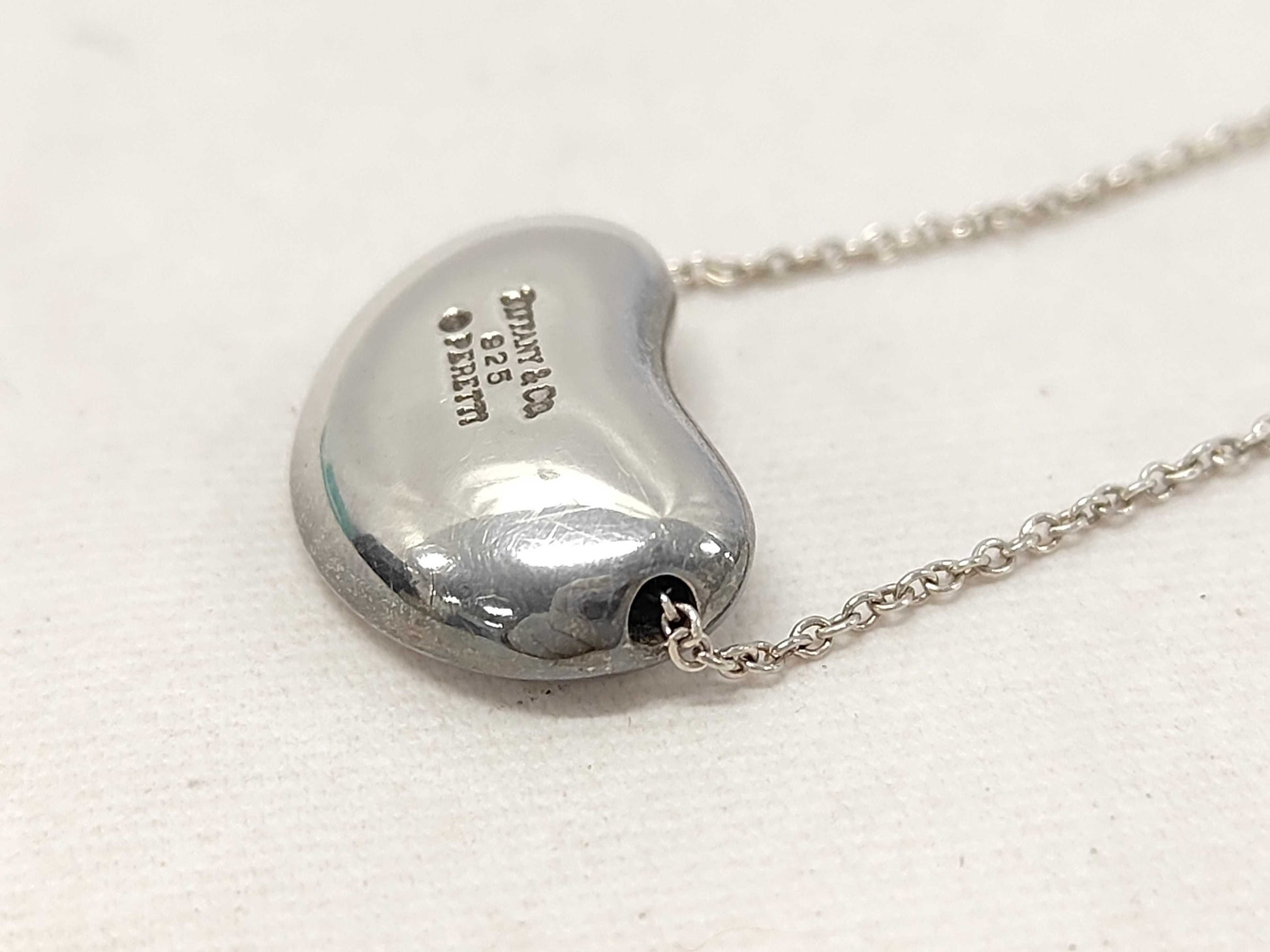 Tiffany & Co. SV925 Bean Necklace