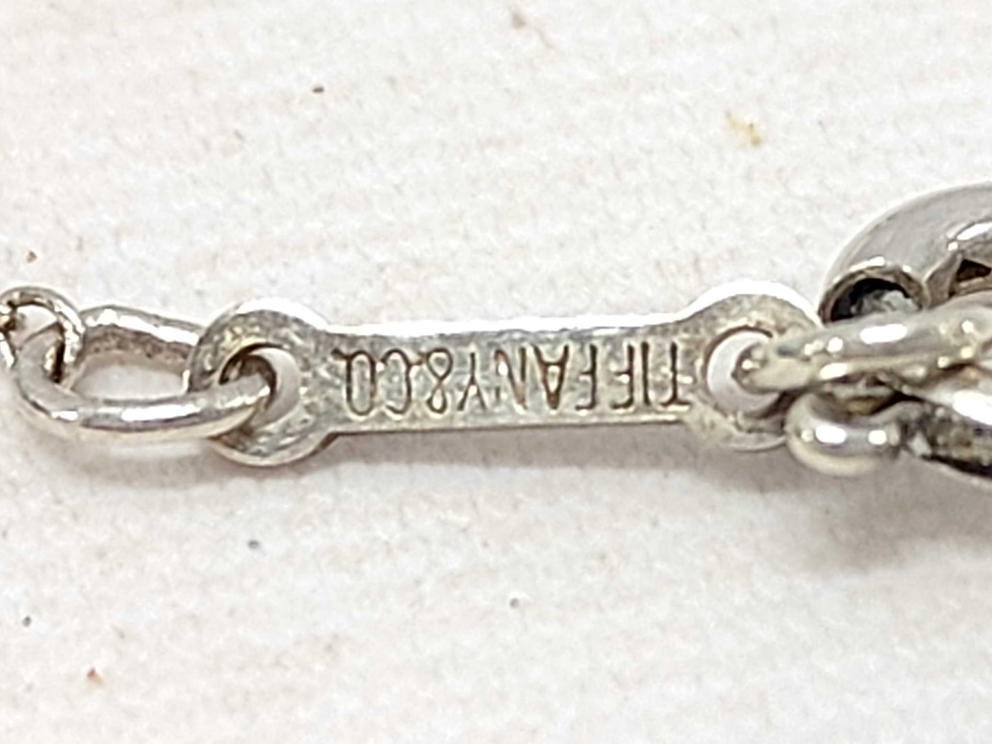 Tiffany & Co. SV925 Bean Necklace