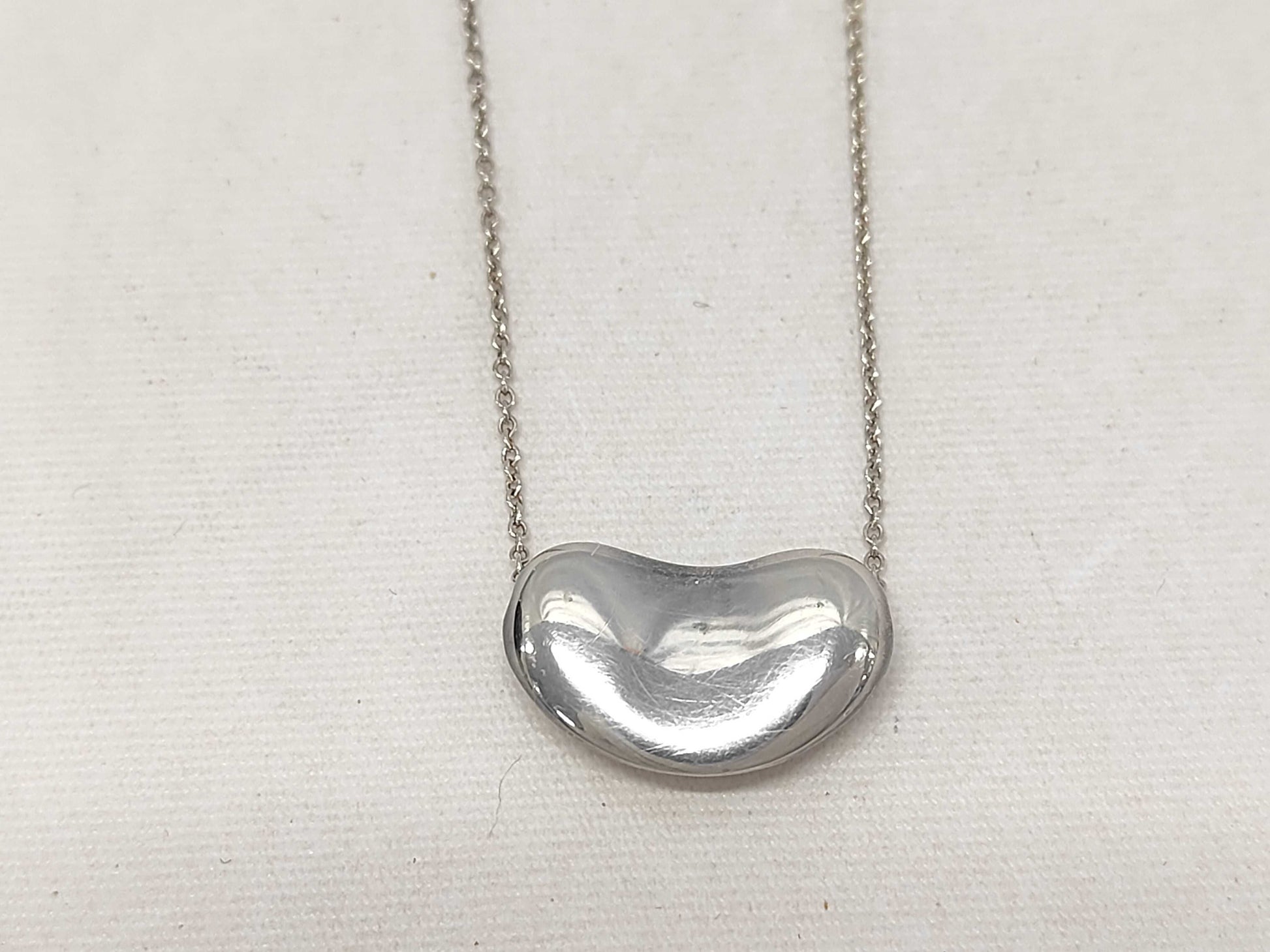 Tiffany & Co. SV925 Bean Necklace