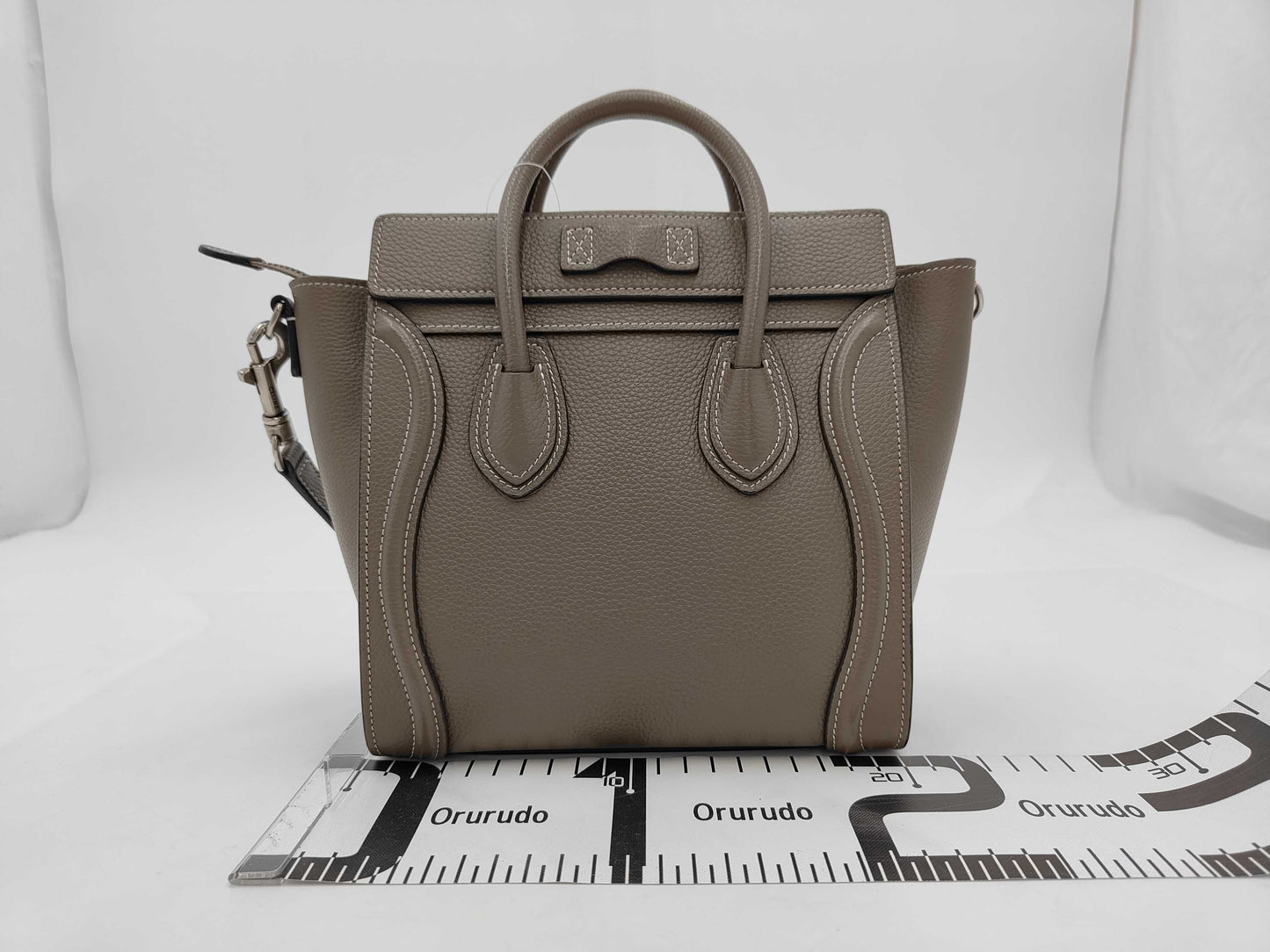 CELINE Luggage Nano Shopper Handbag