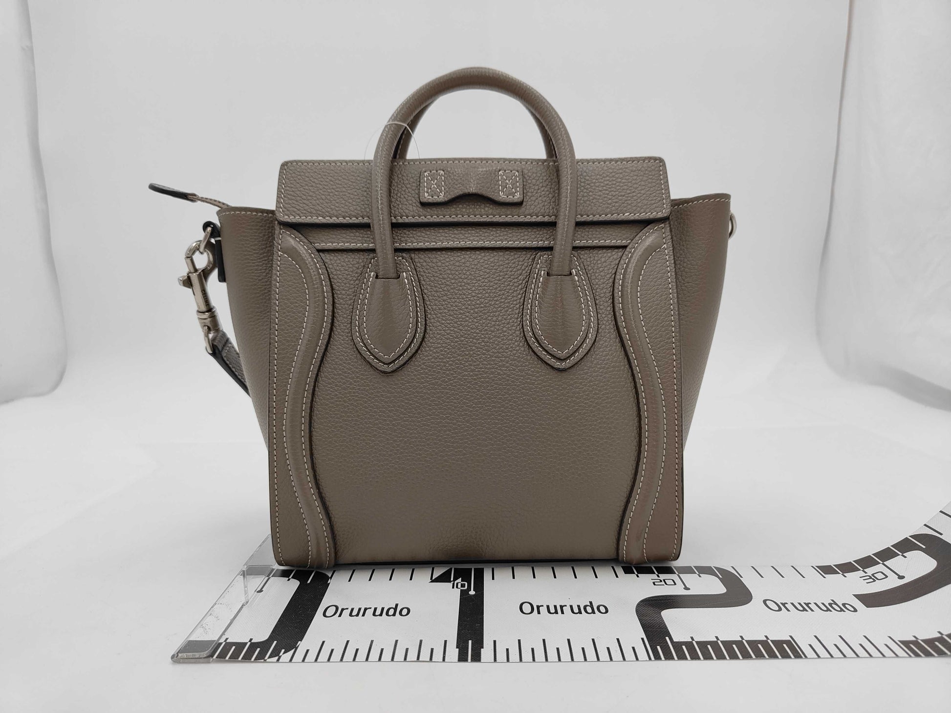 CELINE Luggage Nano Shopper Handbag