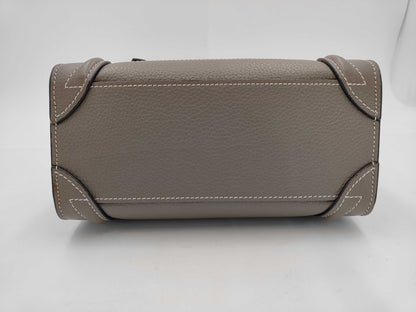 CELINE Luggage Nano Shopper Handbag